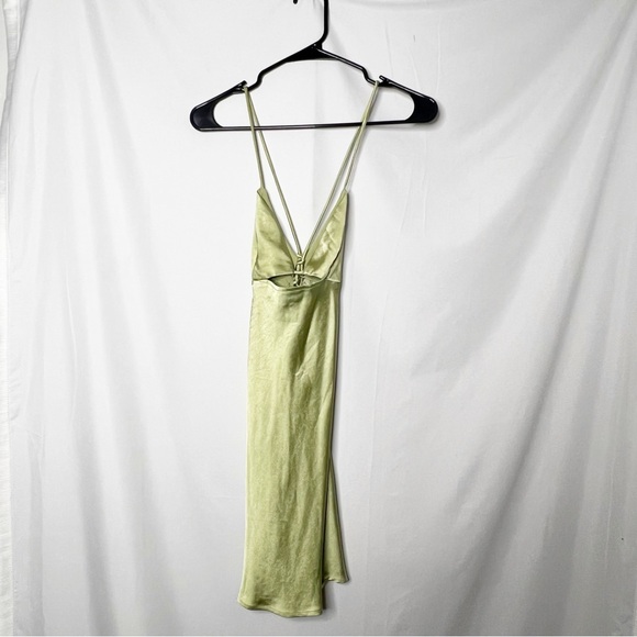 NEW with tags Princess Polly Feary Mini Dress in Sage Size 4 - Picture 1 of 6